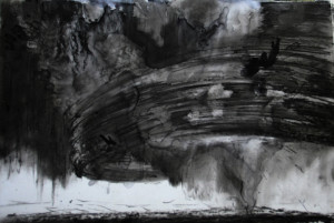 Paul Jones -brixton hill sw2 10sc_2012_ink_compressed_charcoal_on_draftingfilm_41x30cm